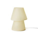 Tafellamp glassfiber M off white