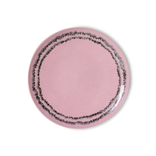 Dinerbord 70s ceramics bubble (set van 2)