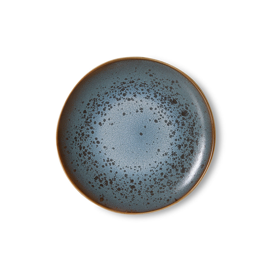 Ontbijtbord 70s ceramics mineral (set van 2)