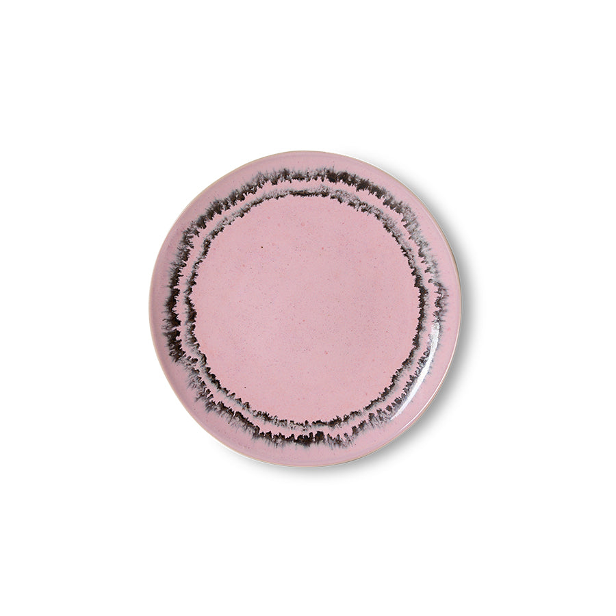 Dessertbord 70s ceramics bubble (set van 2)