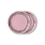 Dessertbord 70s ceramics bubble (set van 2)