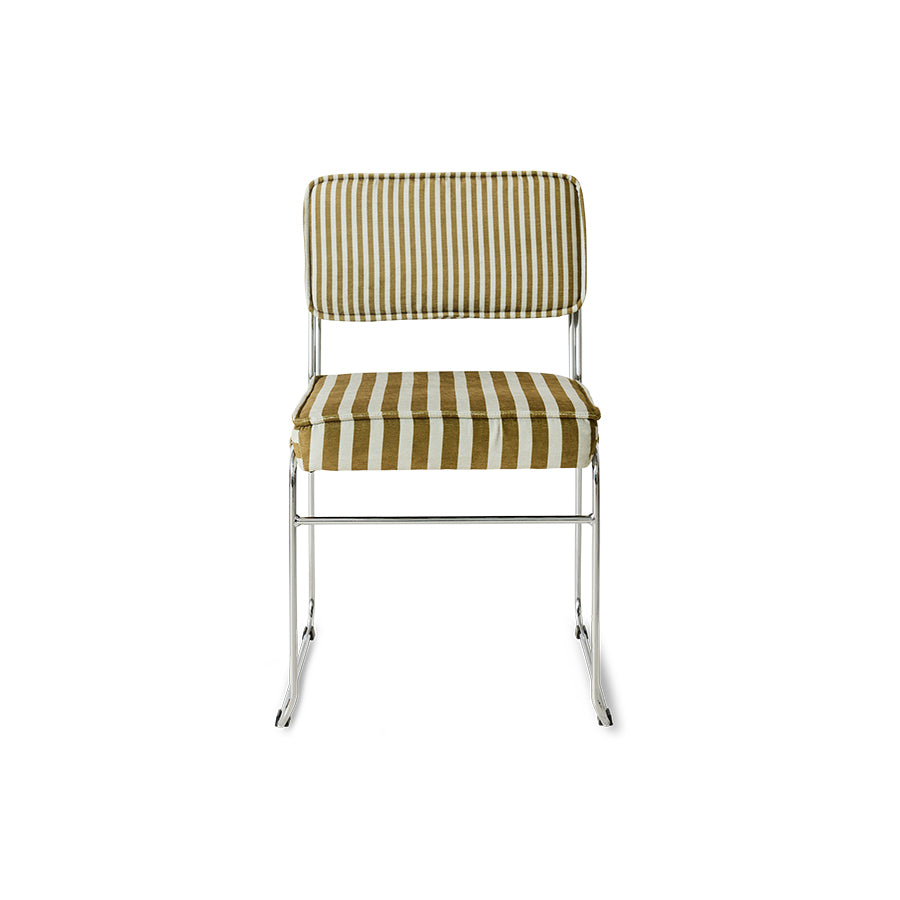 Eetkamerstoel Endless stripe sunflower