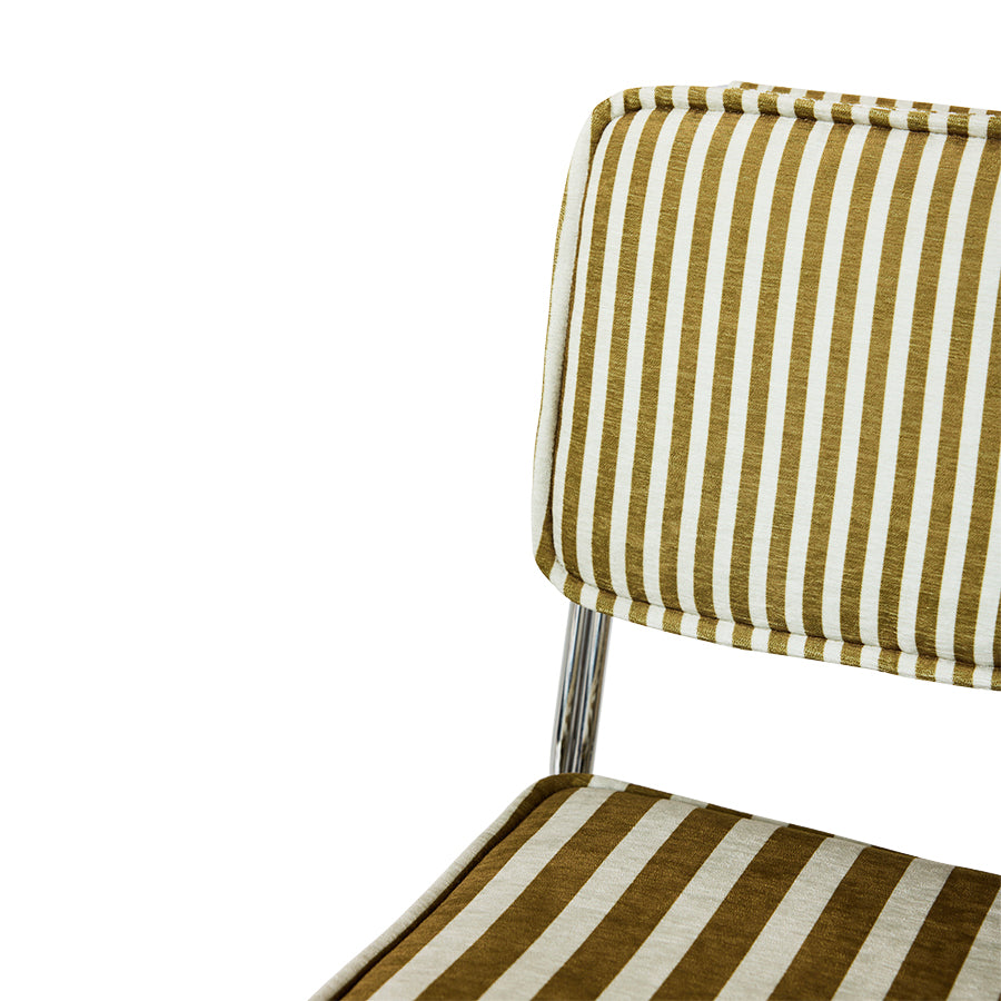 Eetkamerstoel Endless stripe sunflower
