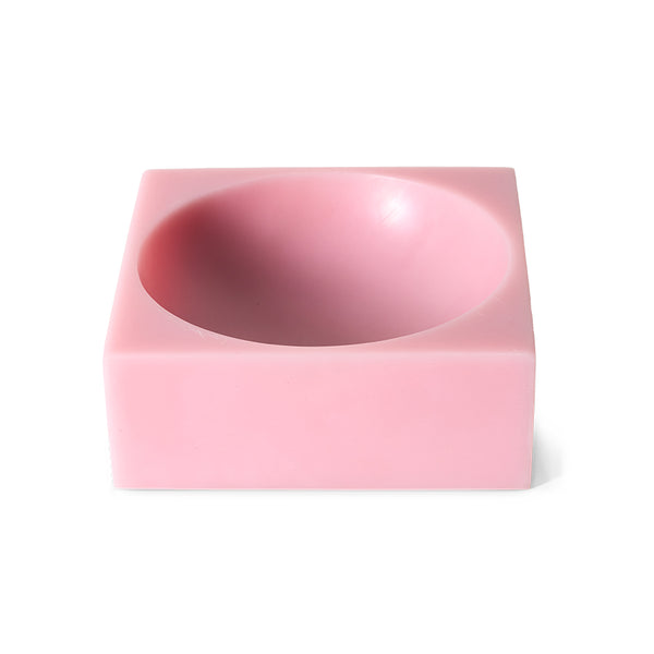 Schaal Pop cube L pink