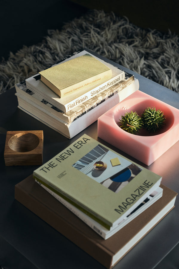 Schaal Pop cube L pink