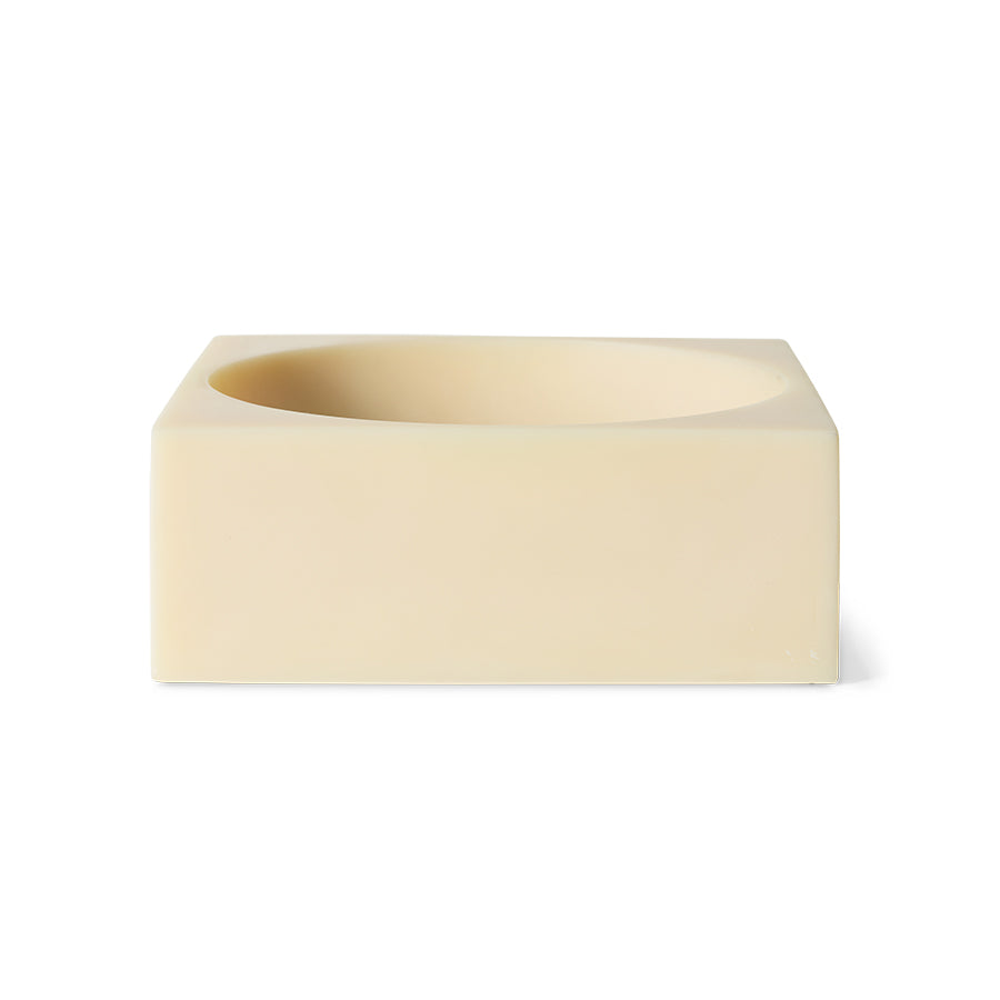 Schaal Pop cube L cream
