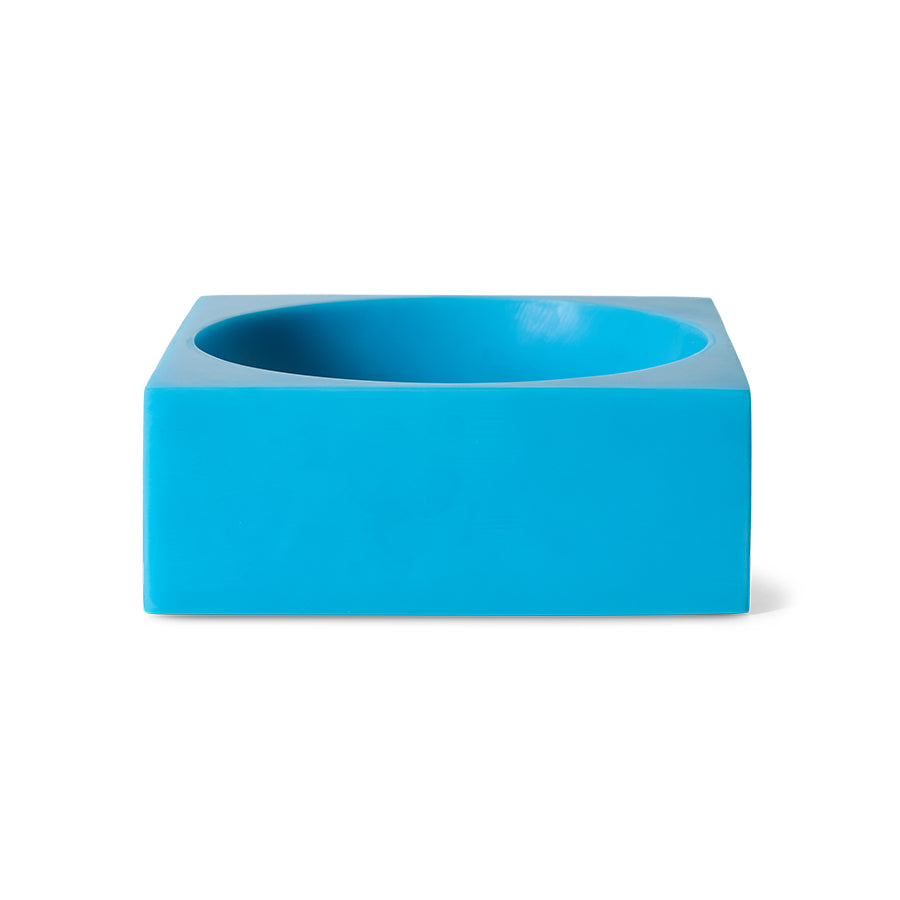 Schaal Pop cube L blue