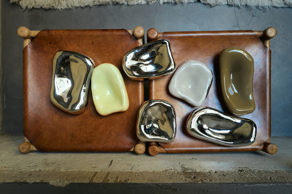 Sculptuur glas moss