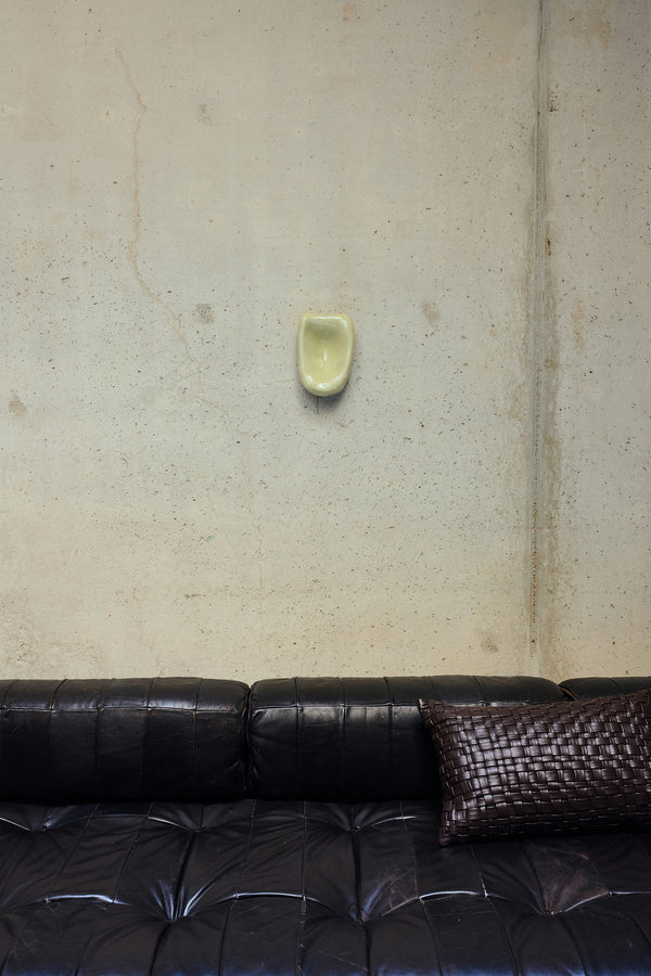Sculptuur glas cream