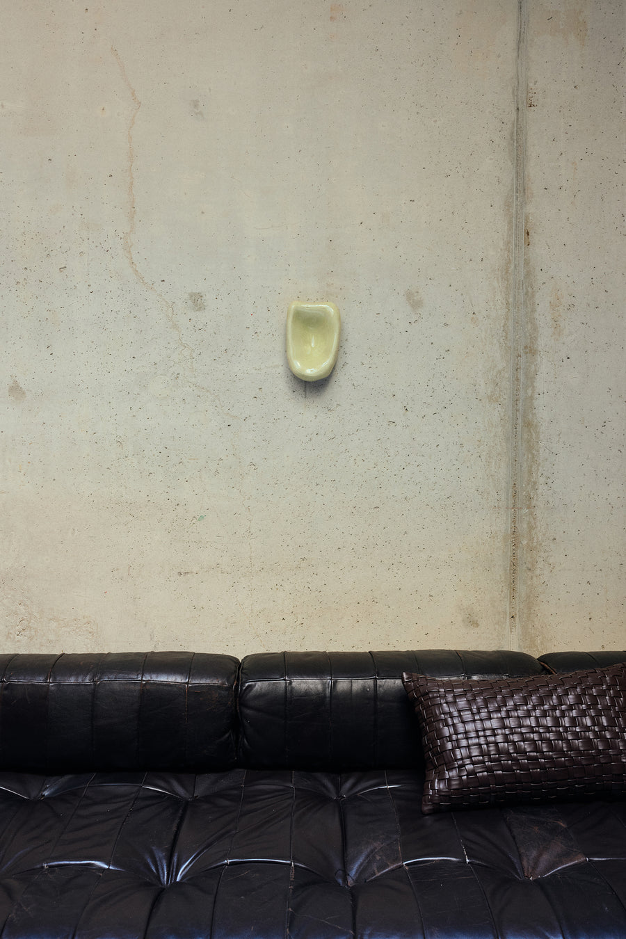 Sculptuur glas cream