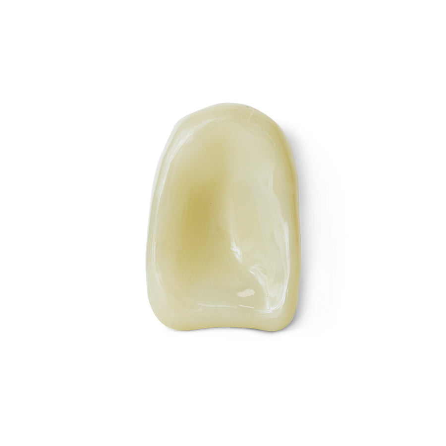 Sculptuur glas cream