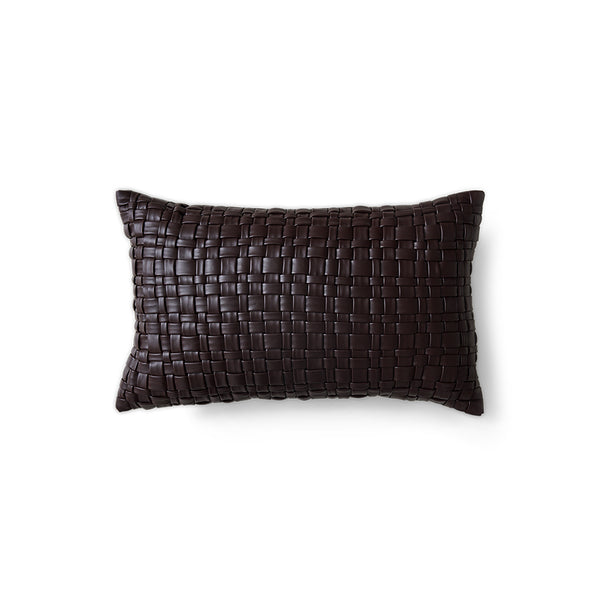 Kussen woven chocolate brown