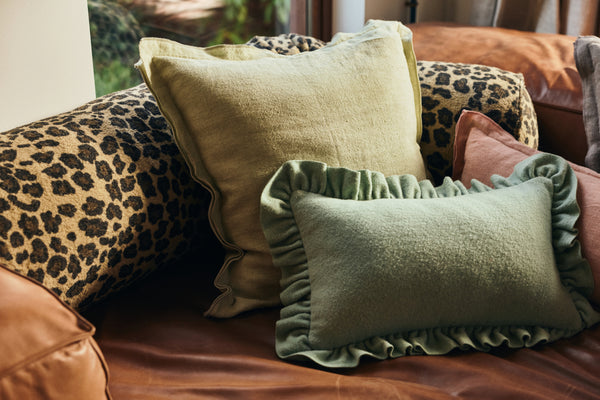 Kussen felt mint