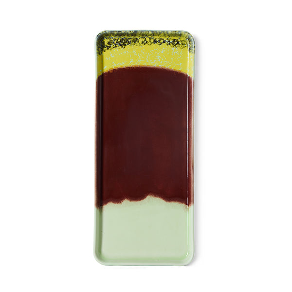 Cakeschaal 70s ceramics Cherry