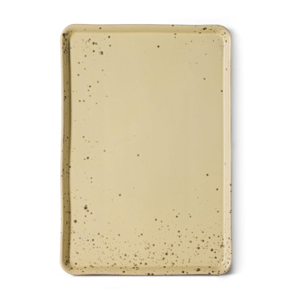 Serveerschaal 70s ceramics L grit