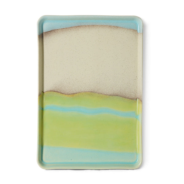 Serveerschaal 70s ceramics L glint