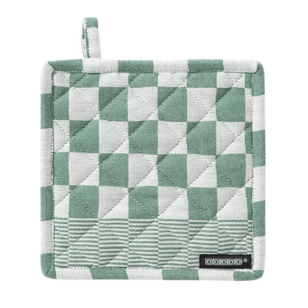 Pannenlap barbeque 21 x 21 cm green (p/st)