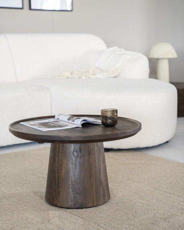 Salontafel Ron 66x39 - zwart