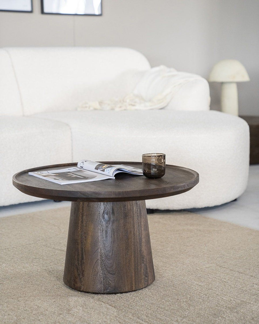 Salontafel Ron 66x39 - zwart