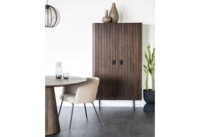 Kabinet Remi 2-drs. - bruin