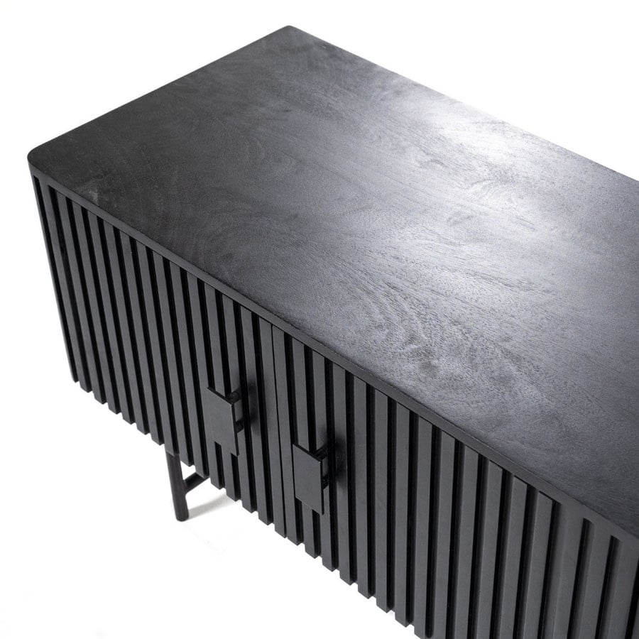 TV meubel Remi 6-drs. - zwart