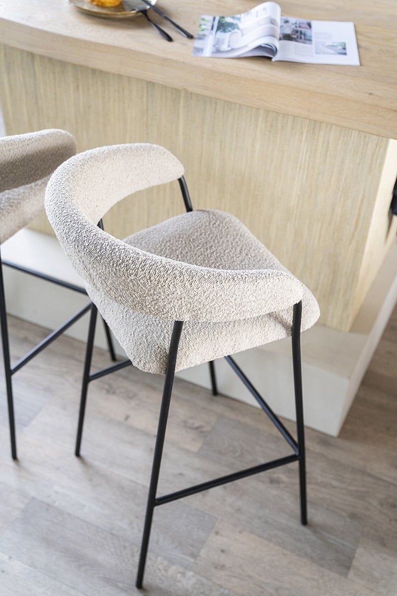 Barstoel Luka - taupe Copenhagen