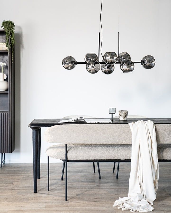 Eetkamerbank Luka - taupe Copenhagen