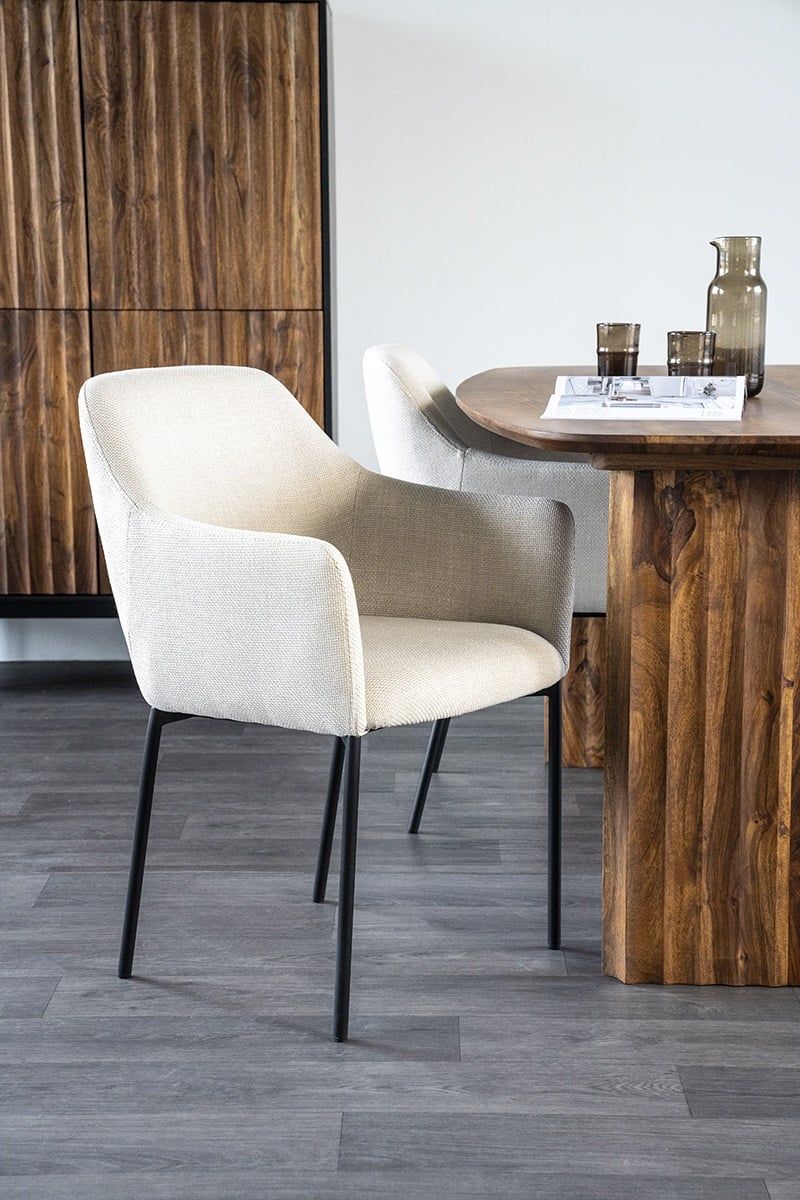 Stoel Paul - taupe Linea