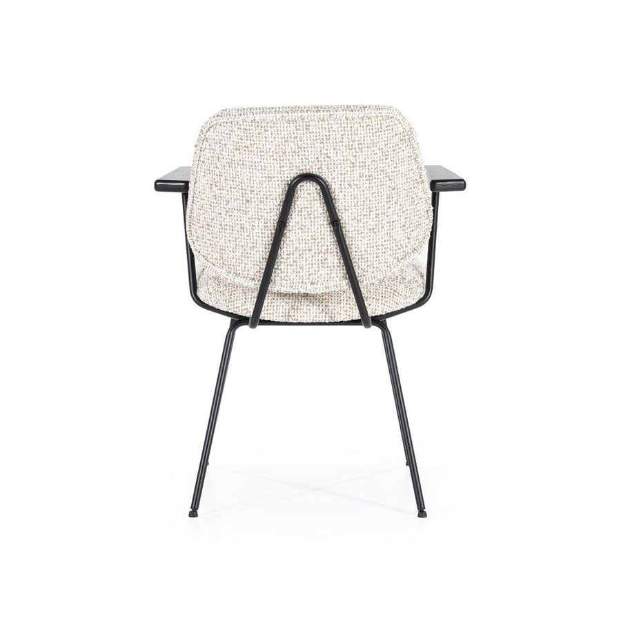 Stoel Jon met arml - beige Maywood