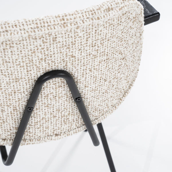 Stoel Jon met arml - beige Maywood