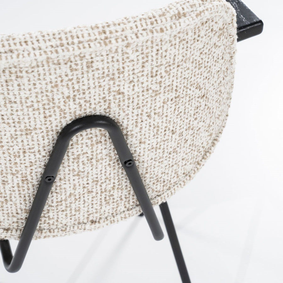 Stoel Jon met arml - beige Maywood