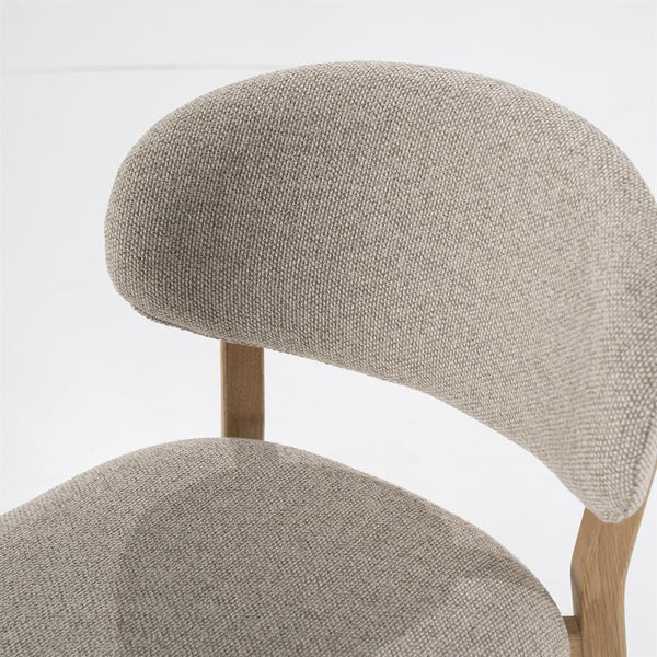 Barstoel Mikky naturel/taupe