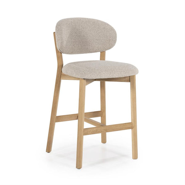 Barstoel Mikky naturel/taupe
