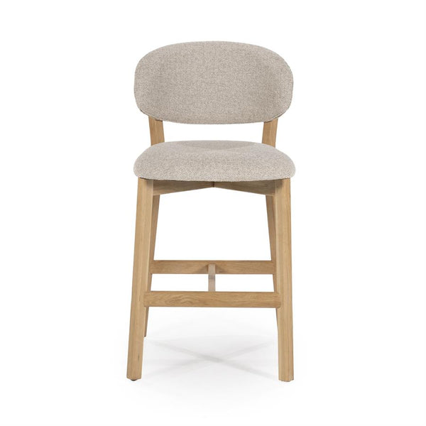 Barstoel Mikky naturel/taupe