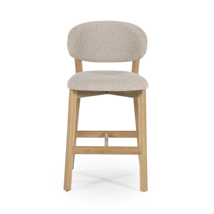 Barstoel Mikky naturel/taupe