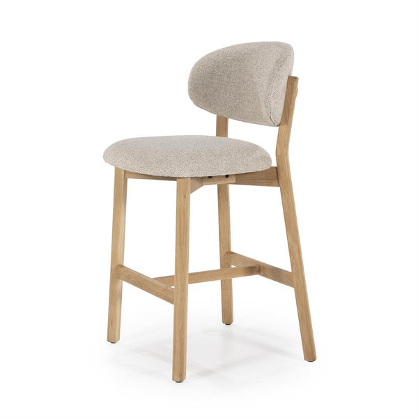 Barstoel Mikky naturel/taupe