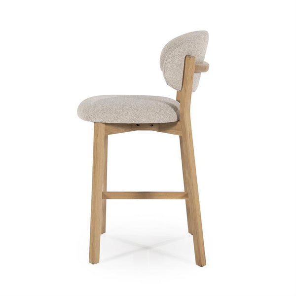 Barstoel Mikky naturel/taupe