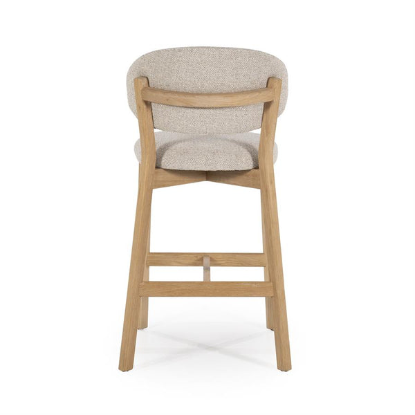 Barstoel Mikky naturel/taupe