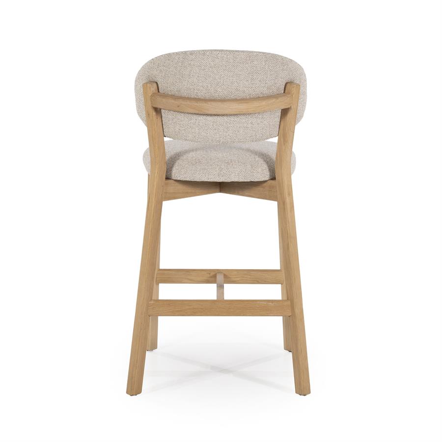 Barstoel Mikky naturel/taupe
