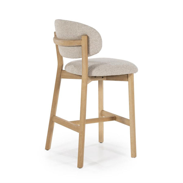 Barstoel Mikky naturel/taupe