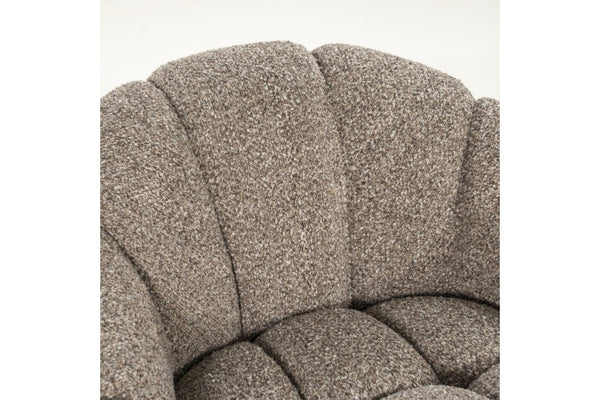 Fauteuil Tina taupe