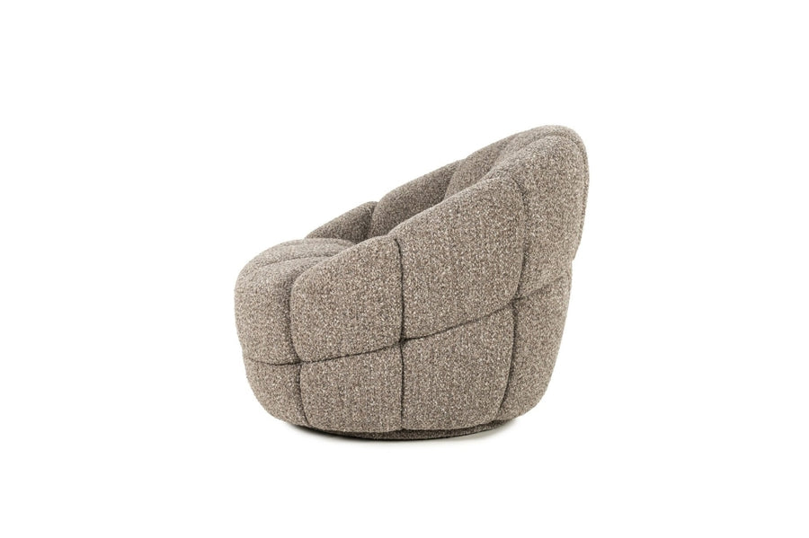 Fauteuil Tina taupe