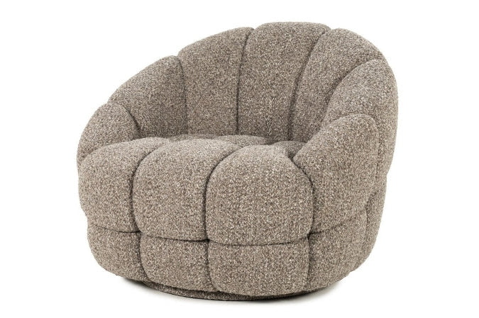 Fauteuil Tina taupe