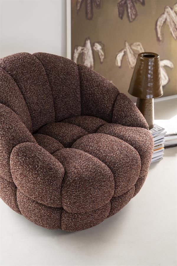 Fauteuil Tina rood