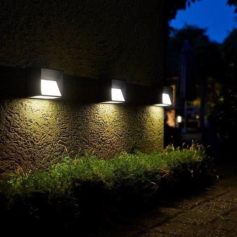 Hybrid Intelligent Solar Maryland 15LM Wandlamp