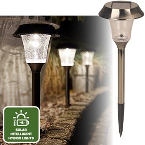 Hybrid Intelligent Solar Georgia 25LM Tuinlamp