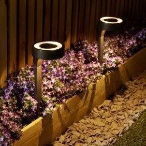 Solar tuinlamp Orange 10 Lumen