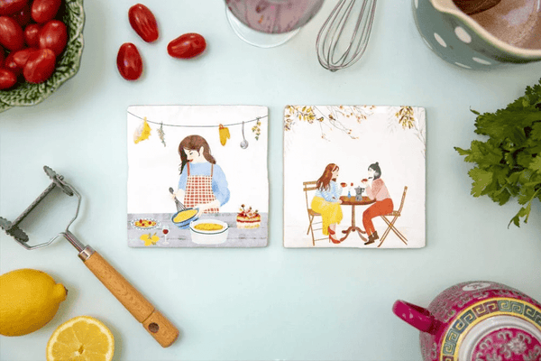 Coffee o'clock | Tiles| Small