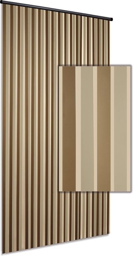 Linten HQ 2264  Goud/creme 90x220 cm
