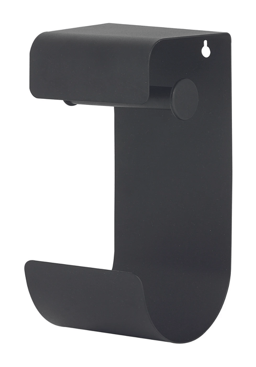 Brix Toiletrolhouder dubbel Zwart